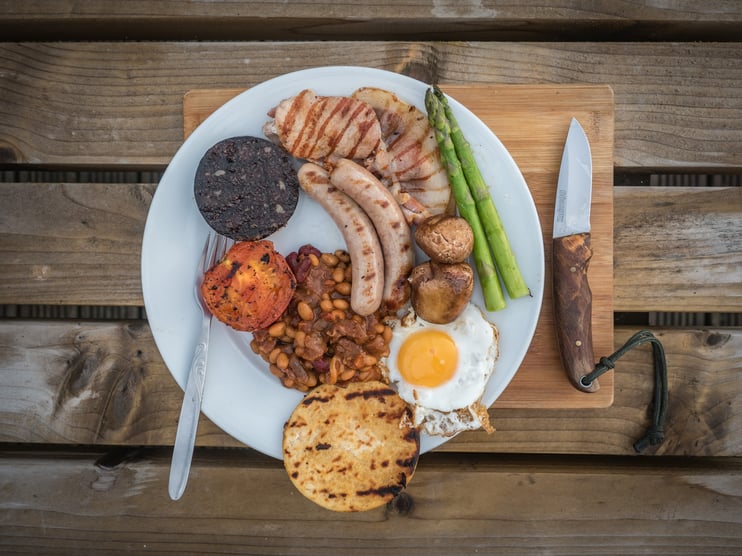 The Ultimate Campfire Cooked Breakfast - Main Image
